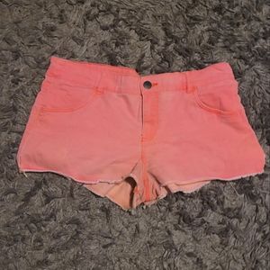 Coral shorts